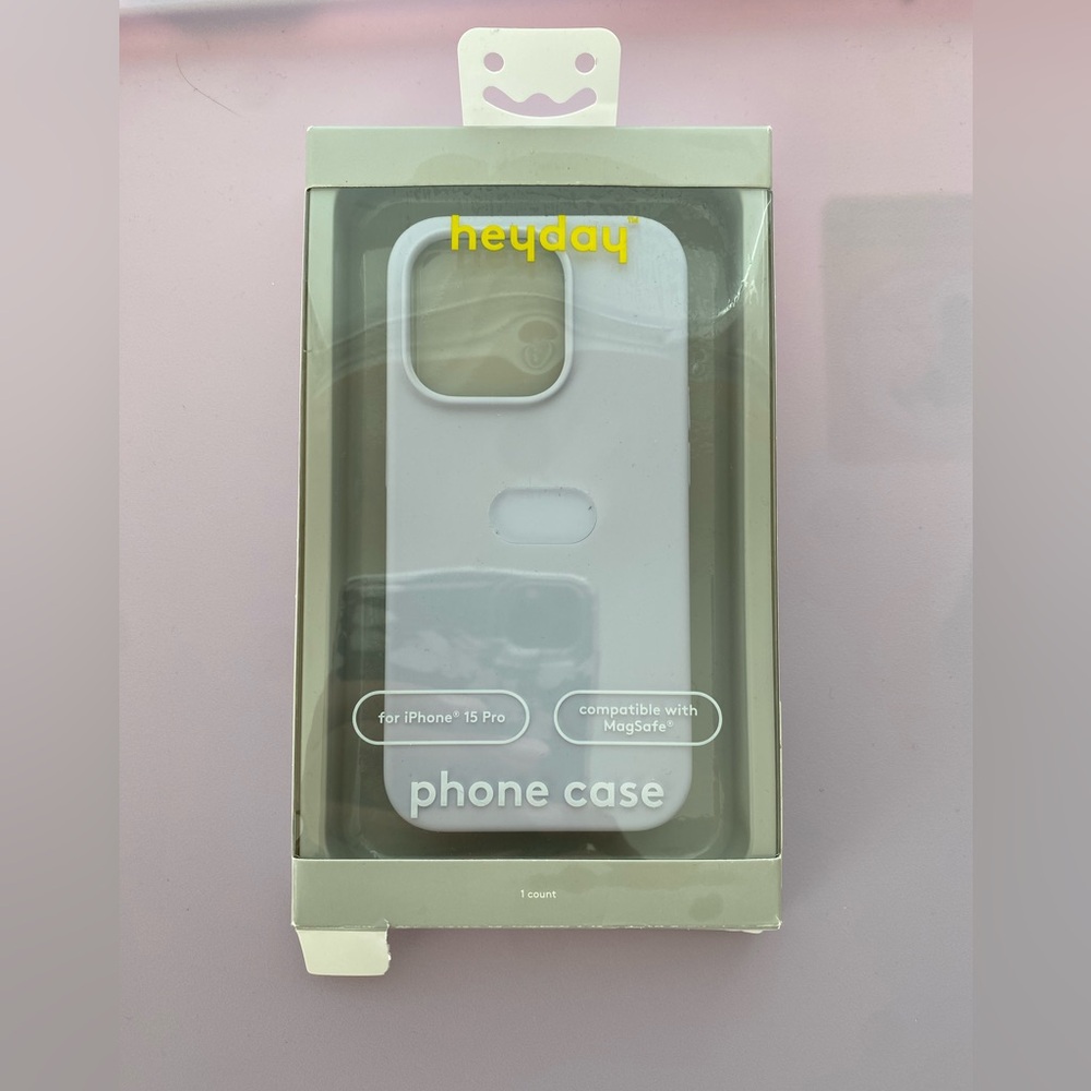 Heyday Gray Phone Case for iPhone 15 Pro